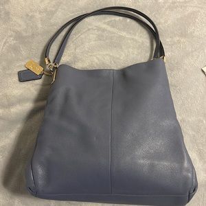 Coach should bag. Blue in color and in perfect condition.